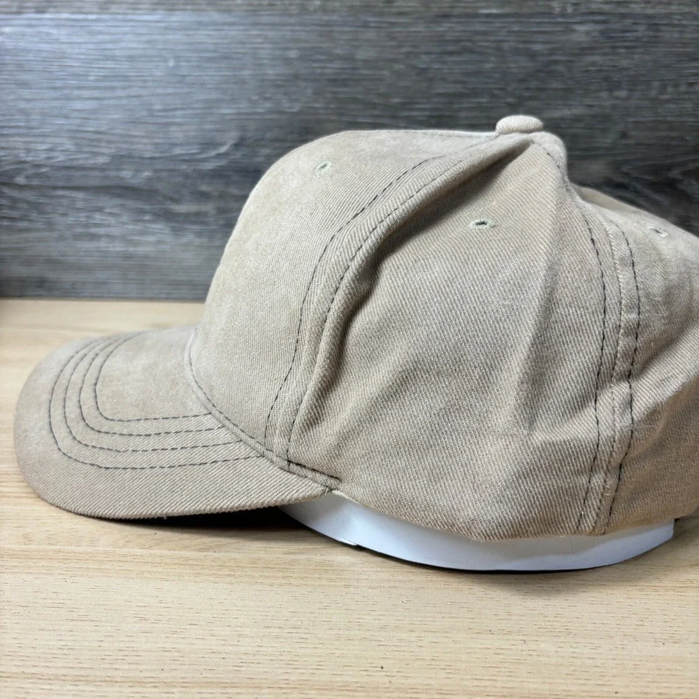 Turbot Hills Golf Hat Cap‎ Strap Back Brown Adjustable